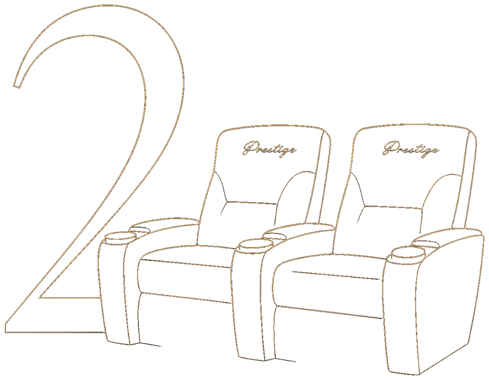 Deux fauteuils de la VIP Loge Prestige